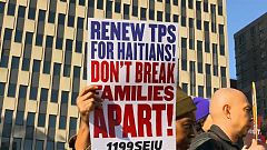 Etats-Unis : manifestations pour les Haïtiens