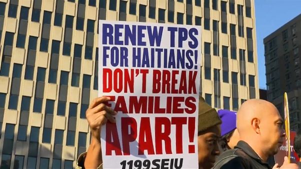 Etats-Unis : manifestations pour les Haïtiens Etats-Unis : manifestations pour les Haïtiens