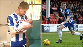 Two goals and a baby: match-winning footballer subbed to see birth of son