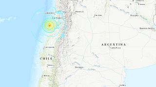 Image: A 6.8 magnitude earthquake struck off the coast of Chile on Aug. 1,