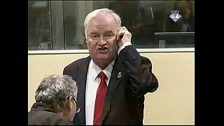See Ratko Mladic being ejected from court