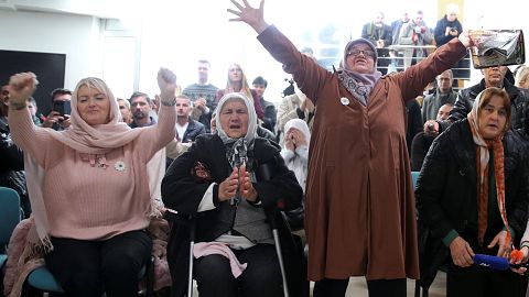 Bosnalı kurban yakınlarının acıları bir nebze hafifledi