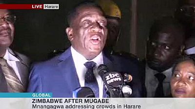 Mnangagwa says had contact with all Zimbabwe security chiefs during impasse