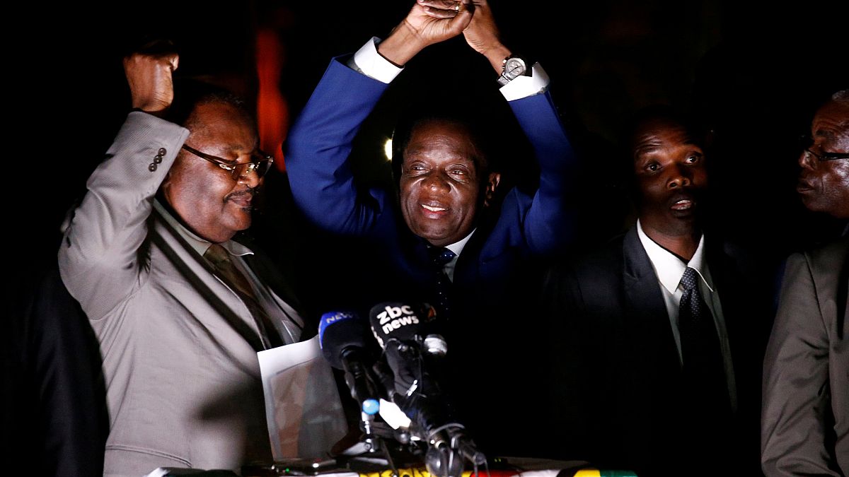Mnangagwa promises a 'new democracy' in Zimbabwe