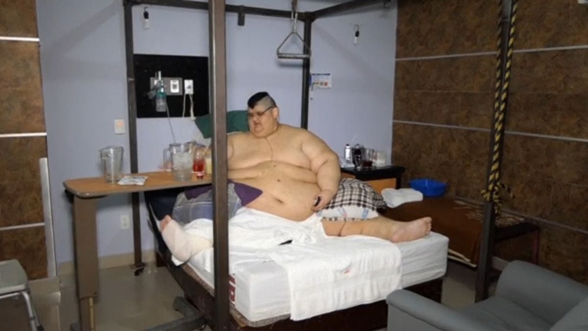 World's 'heaviest man' has surgery to halve his weight