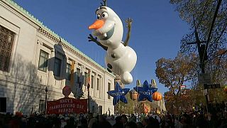 Thanksgiving Day Parades take place in New York
