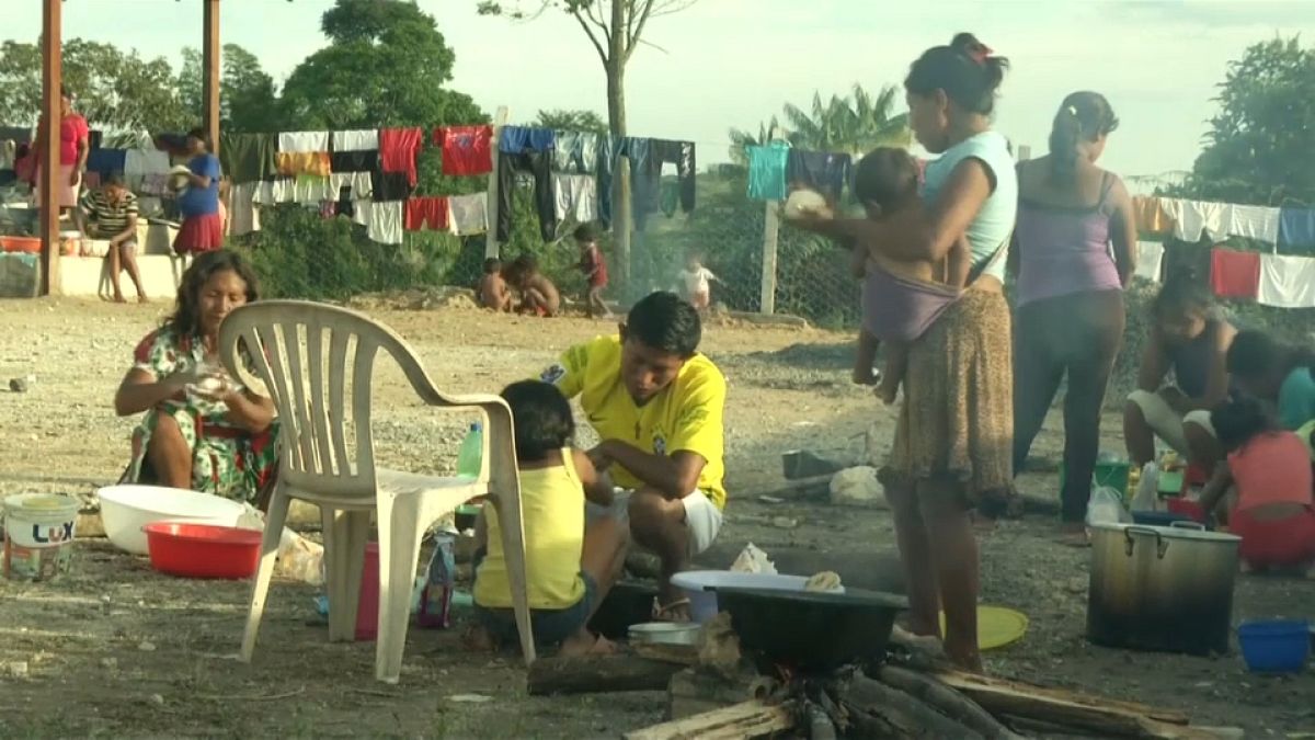 Venezuelalı yerlilerin Brezilya yolculuğu