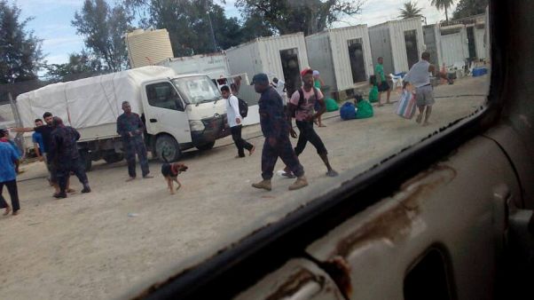 Evacuation du camp de Manus Evacuation du camp de Manus