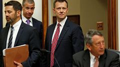Image: FBI Deputy Assistant Director Peter Strzok testifies before joint Ho