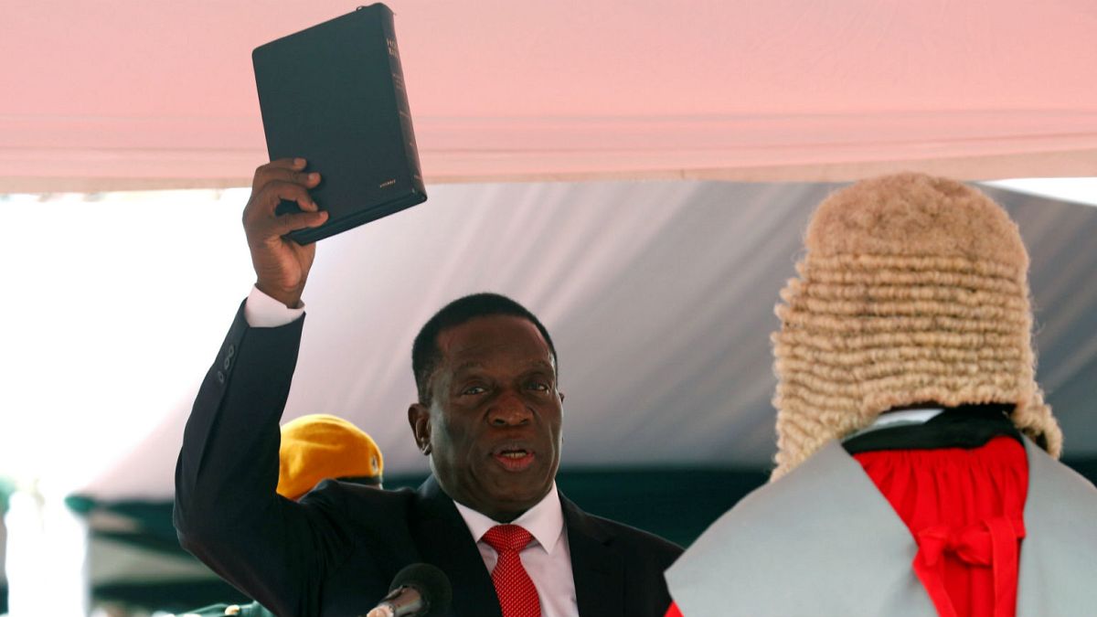 امرسون منانگاگوا، رئیس جمهوری جدید زیمبابوه سوگند یاد کرد
