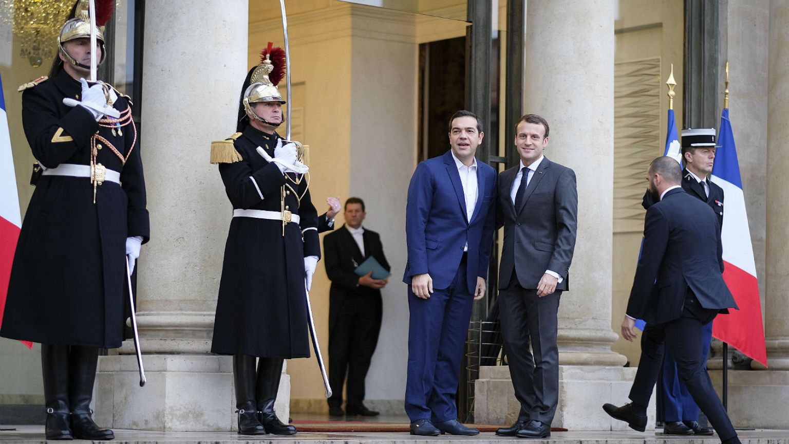 Με τον πρόεδρο Μακρόν συναντήθηκε ο Α. Τσίπρας