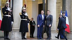 Με τον πρόεδρο Μακρόν συναντήθηκε ο Α. Τσίπρας