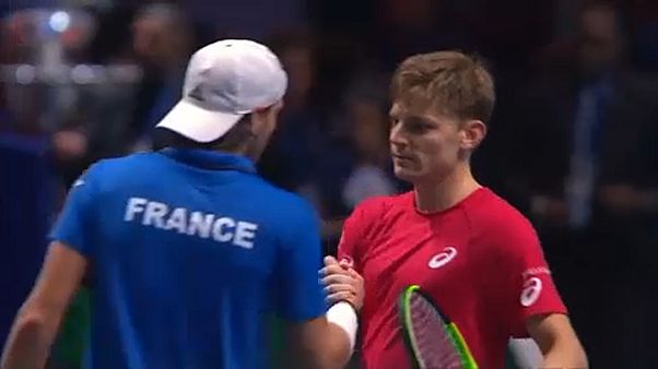 Davis Kupası'nda Tsonga ve Goffin kozlarını paylaşacak Davis Kupası'nda Tsonga ve Goffin kozlarını paylaşacak