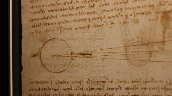 Il codice Leicester di Leonardo da Vinci torna in Italia Il codice Leicester di Leonardo da Vinci torna in Italia