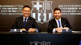 Messi signs new contract with Barca until 2021