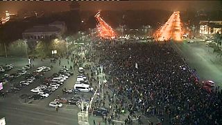 Thousands join anti-government protests in Romania