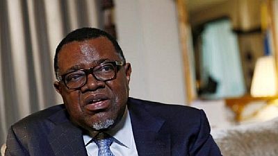 Namibia's President Geingob elected leader of ruling SWAPO party