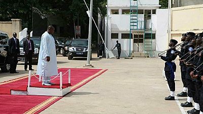 [Photos] Gambian president begins use of Jammeh's residential complex