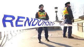 Rendkívüli rendőri jelenlét Budapesten