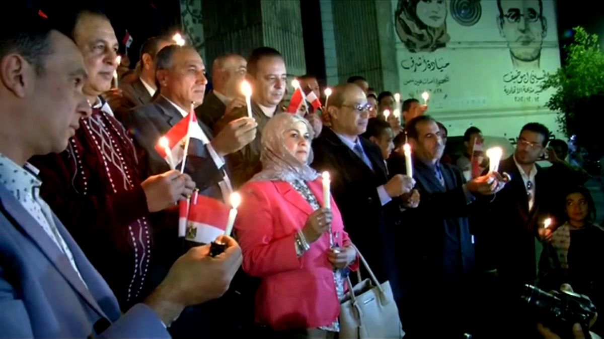 Mısır terör kurbanlarını andı 