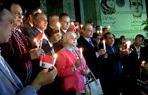 Gedenken in Kairo für die 305 Anschlagsopfer