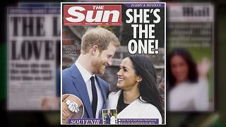 Regno Unito: Harry e Meghan sulle prime pagine di tutti i quotidiani
