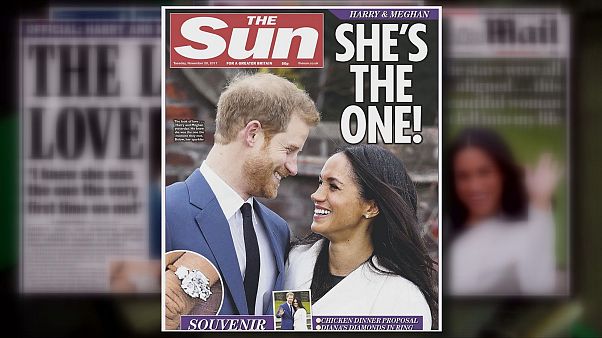 Regno Unito: Harry e Meghan sulle prime pagine di tutti i quotidiani Regno Unito: Harry e Meghan sulle prime pagine di tutti i quotidiani