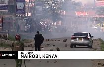 Unruhen bei Uhuru Kenyattas Amtseinführung