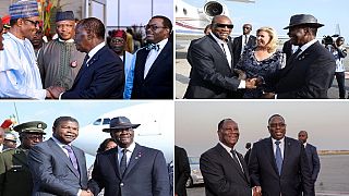 [Photos] African leaders arrive in Ivory Coast for 5th A.U.-E.U. summit