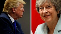Trump és May "adok-kapok"-ja a Twitteren
