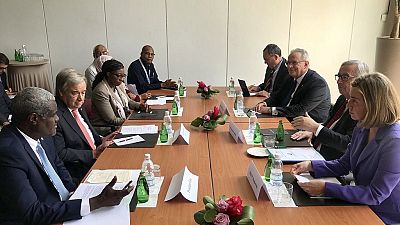 AU, EU, UN chiefs meet in Abidjan, agree on Libya migration task force