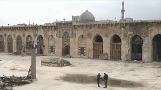 Halep'teki tarihi Ümeyye Camisi onarılacak