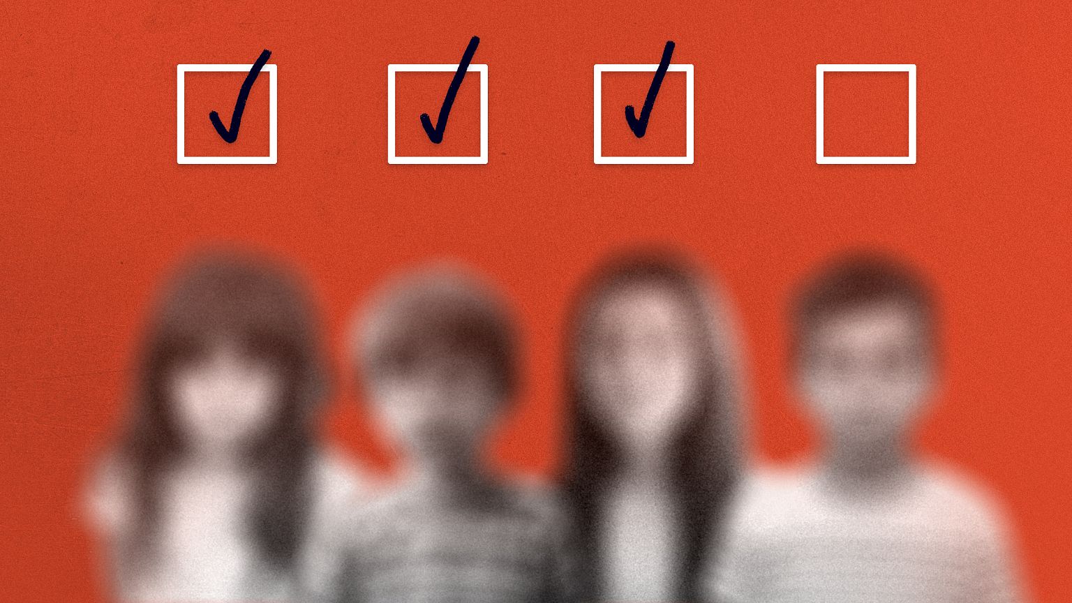 Image: At least a million children were left out of the census in 2010.