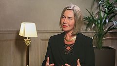Federica Mogherini: 'Europa kämpft gegen Sklaverei in Libyen'