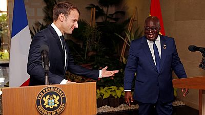 Macron au Ghana : le discours mémorable du président ghanéen sur l'autonomie africaine viral sur les réseaux sociaux