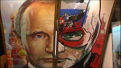 "Superputin", un héroe del pop art