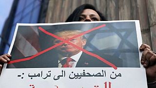 Hundreds of Egyptians protest U.S. decision on Jerusalem