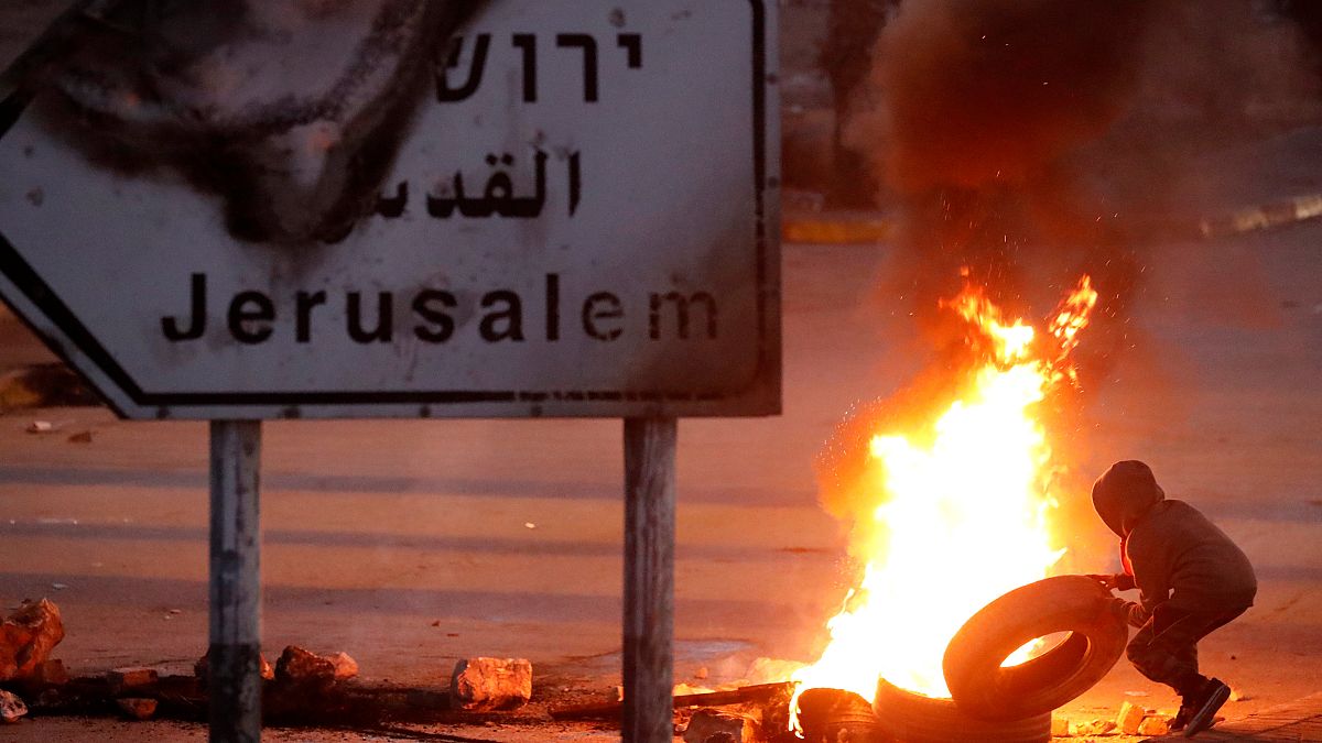 Dos palestinos muertos en los enfrentamientos del Viernes de la Ira 