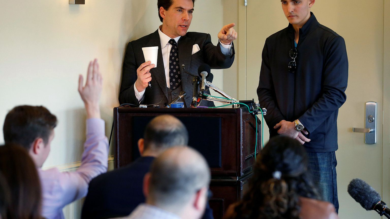 Attorney and Republican operative Jack Burkman and internet activist Jacob 