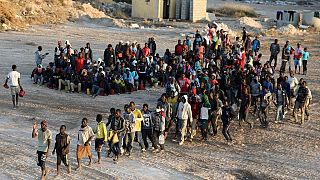 E.U. united on African migration curbs, divided over hosting refugees