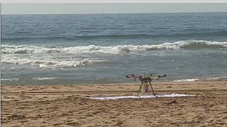 Shark spotting drones deployed along Australia's beaches