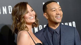 Image: Model Chrissy Teigen and actor/singer/executive producer John Legend