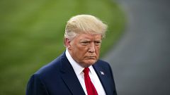 President Trump Departs White House For Ohio