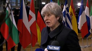 May in Brussels after Brexit blow