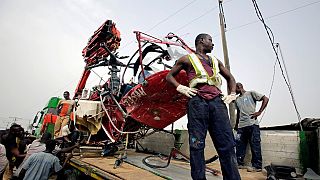 Côte d'Ivoire : quatre blessés dans un crash d'hélicopère à Abidjan