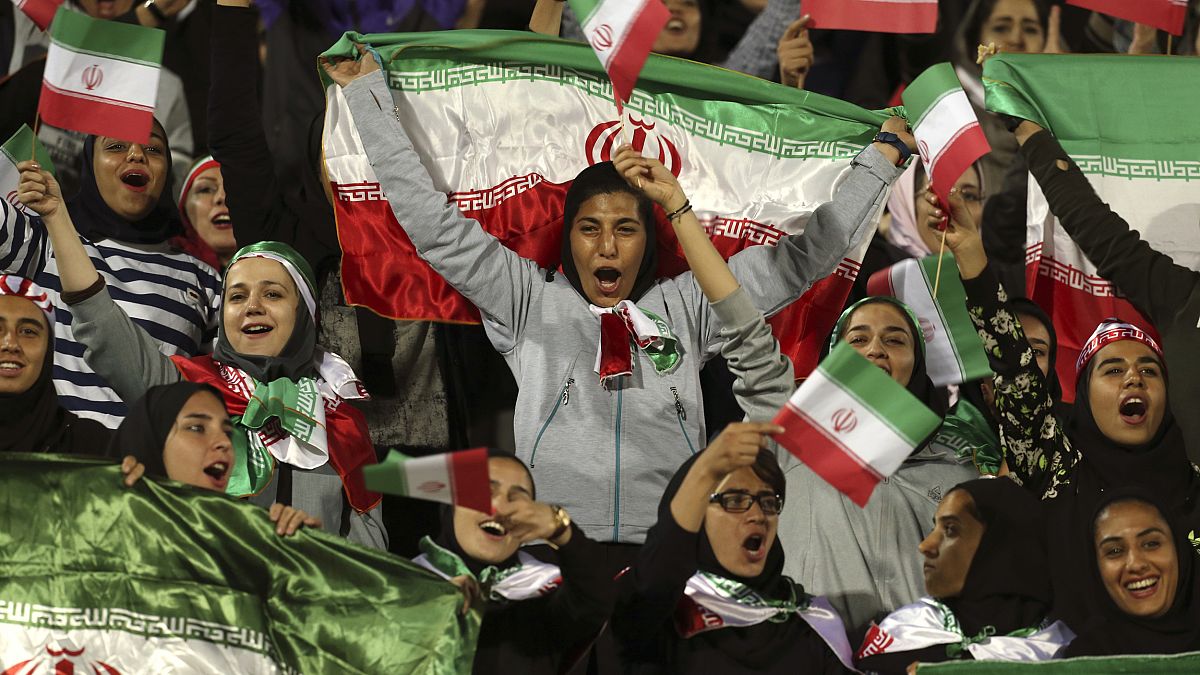 Image: Iran Soccer fans