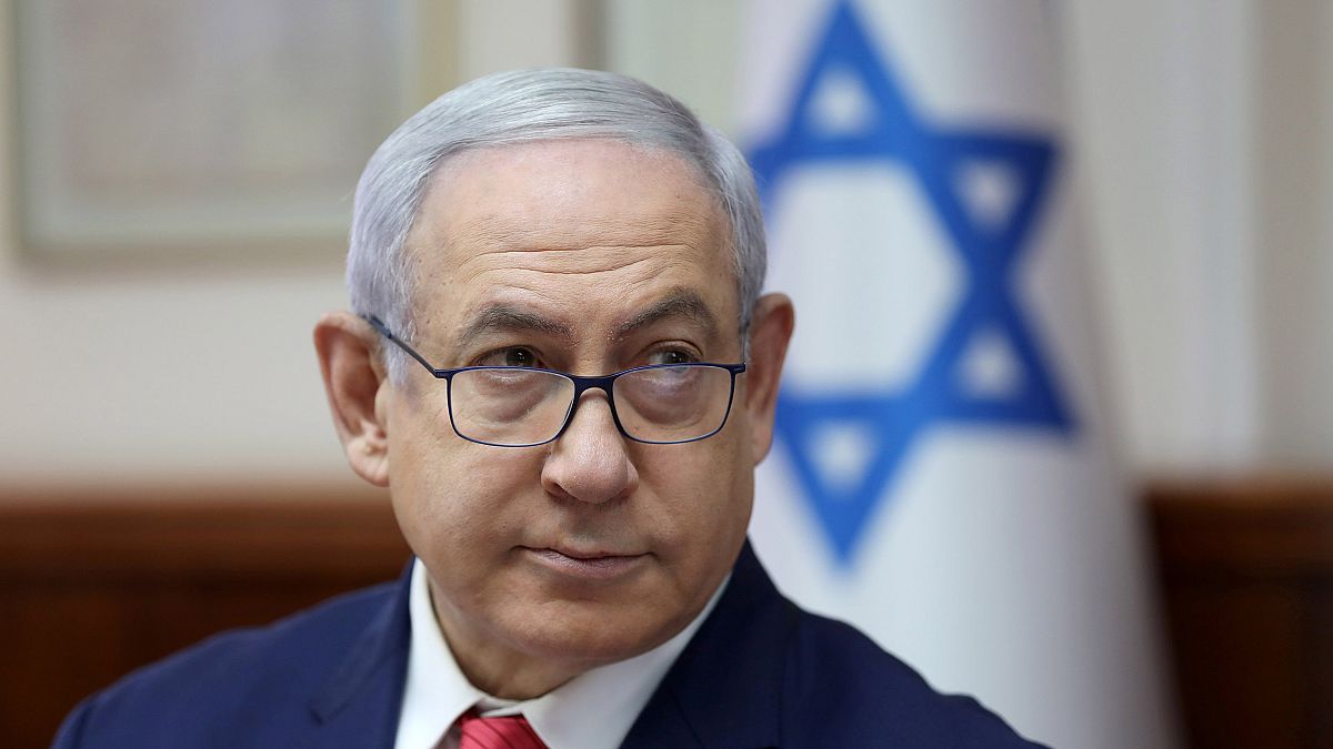 Image: Israeli Prime Minister Benjamin Netanyahu attends the weekly cabinet