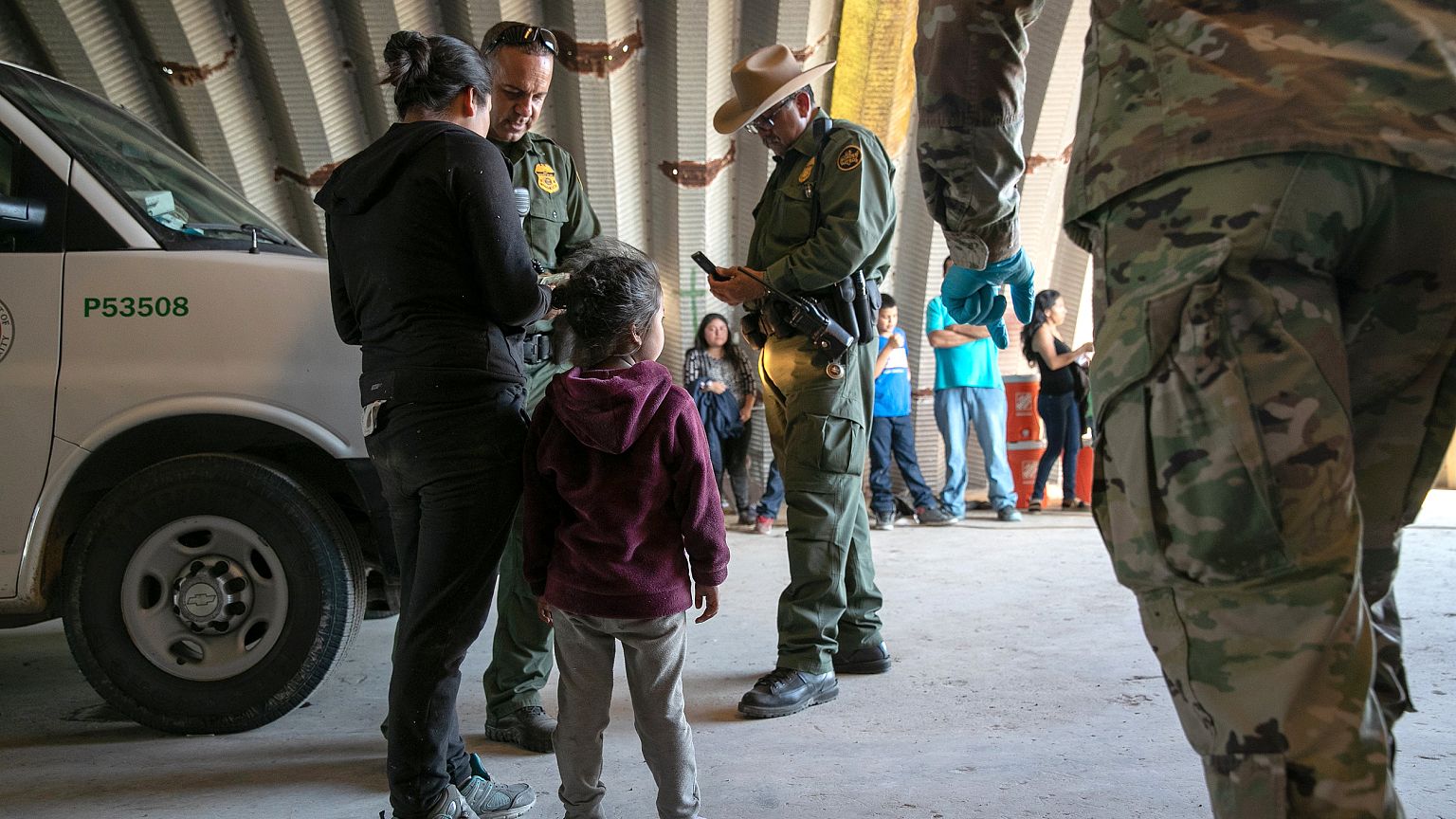 Image: U.S. Border Agents Patrol The Rio Grande Valley In Texas