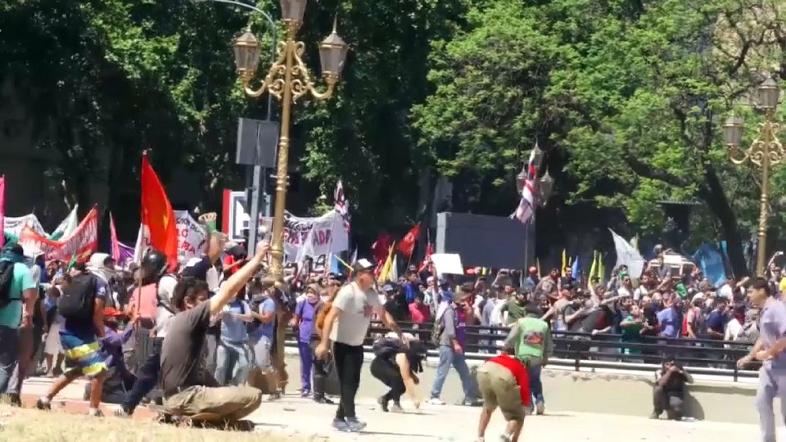 Argentina pension protests