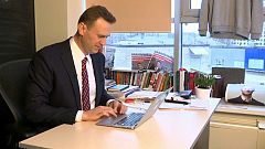 Russian opposition leader complains of interference